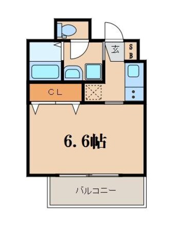 新大阪駅 徒歩6分 6階の物件間取画像